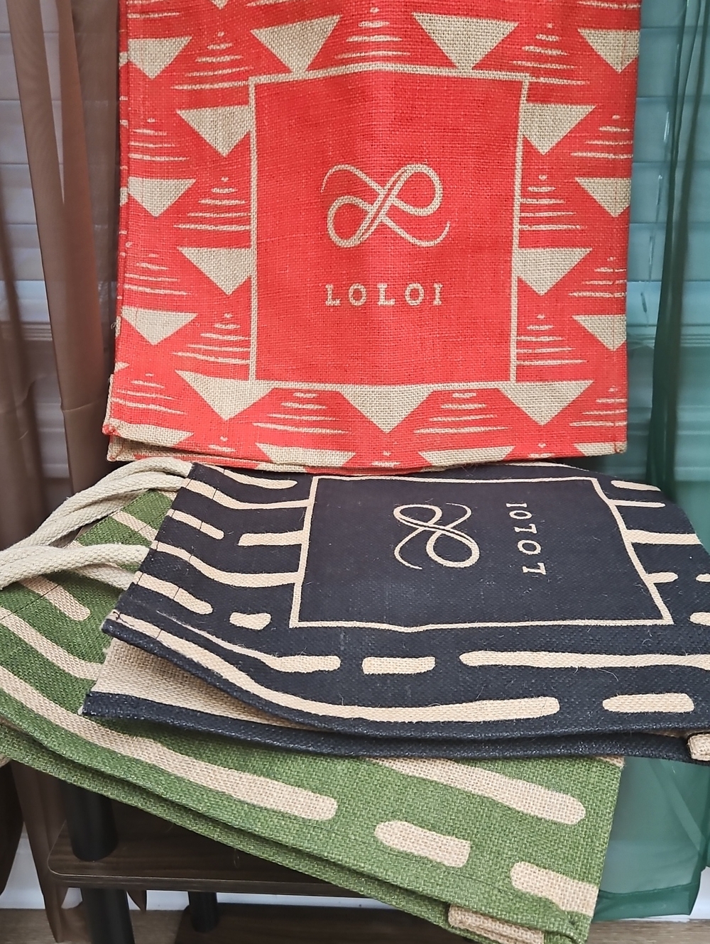 Woven Decorative Tote Bags